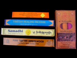 Ens06 Lot de 5 Encens Tibétains Différents