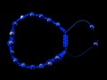 BrMala216 Bracelet Shambhala Lapis Lazuli