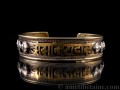 BRD184 Bracelet Tibétain Mantra Om Mani Padme Hum Dorje