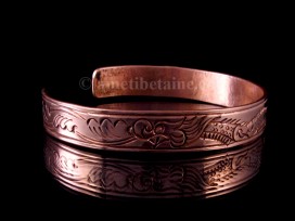 BRD246 Bracelet Tibétain Cuivre Dragon