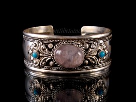 BRD301 Bracelet Tibétain Quartz