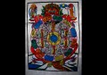 AF15 Affiche Tibétaine Papier Népalais Bouddha