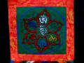 BB26 Bannière Tibétaine Mantra Om Mani Padme Hum