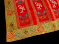 BB48 Rideau de Porte Tibétain / Tenture Tibétaine Mantra Signes Auspicieux du Bouddhisme