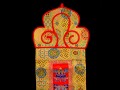 BB55 Bannière Tibétaine Signes Auspicieux du Bouddhisme
