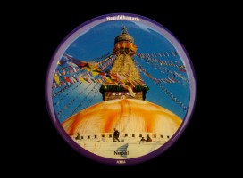 DDD17 Magnet Tibétain Stupa Bouddhanath Népal Tibet