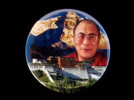 DDD64 Magnet Tibétain Dalai Lama