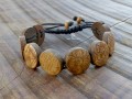 BRD377 Bracelet Tibétain Signes Auspicieux Petit Poignet