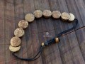BRD377 Bracelet Tibétain Signes Auspicieux Petit Poignet