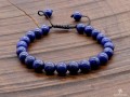BrMala228 Bracelet Mala Lapis Lazuli