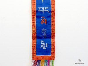 BB59 Bannière Tibétaine Mantra Om Mani Padme Hum
