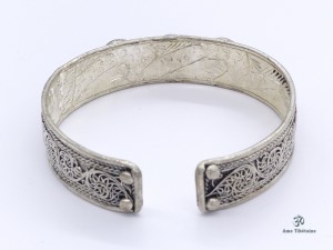BRD289 Bracelet Tibétain Dragon Pierre