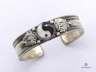 BRD189 Bracelet Tibétain Oeil de Tigre