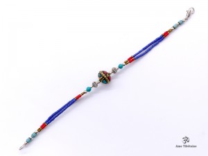 BRD282 Bracelet Tibétain 19 cm