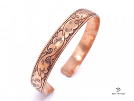 BRD245 Bracelet Tibétain Cuivre