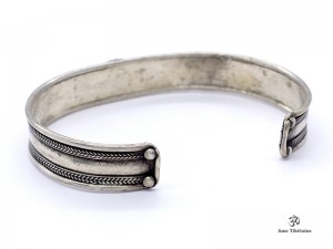 BRD254 Bracelet Tibétain Onyx