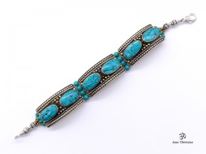 BRD335 Bracelet Tibétain 18 cm
