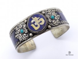 BRD358 Bracelet Tibétain Om