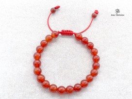 BrMala311 Bracelet Mala Cornaline