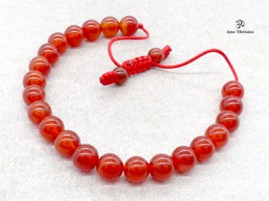 BrMala311 Bracelet Mala Cornaline