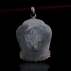 PA132 Pendentif Argent Massif Om – Image 3