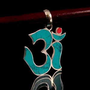 PA146 Pendentif Argent Massif Om – Image 2