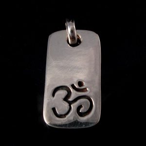 PA165 Pendentif Argent Massif Om – Image 2