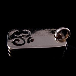 PA165 Pendentif Argent Massif Om – Image 4