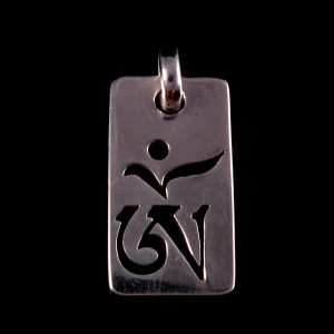 PA168 Pendentif Argent Massif Om – Image 4