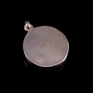 PA193 Pendentif Argent Massif Om Tibétain – Image 7