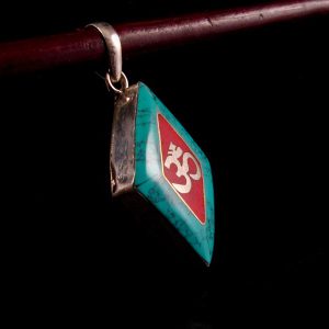 PA209 Pendentif Argent Massif Om – Image 3