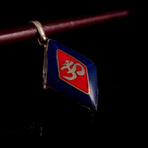 PA211 Pendentif Argent Massif Om – Image 3
