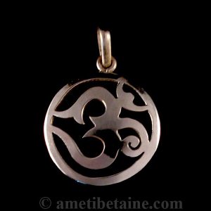 PA263 Pendentif Argent Massif Om Sanskrit – Image 4