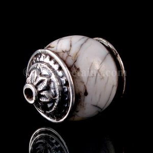 PA294 Perle Argent Massif Coquillage – Image 3