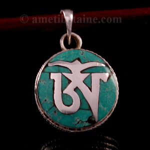 PA298 Pendentif Argent Massif Ghau Om – Image 5