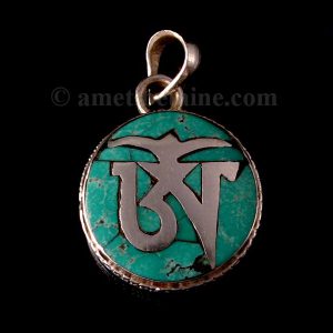 PA298 Pendentif Argent Massif Ghau Om – Image 7