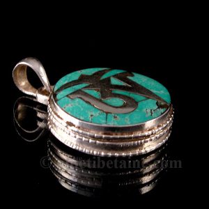 PA298 Pendentif Argent Massif Ghau Om – Image 8