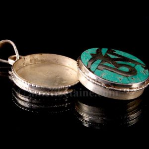 PA298 Pendentif Argent Massif Ghau Om – Image 9