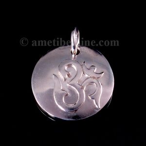 PA319 Pendentif Argent Massif Om – Image 5