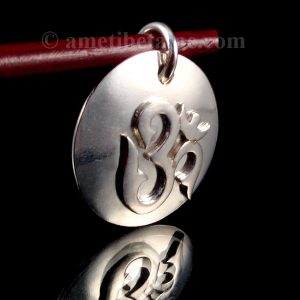 PA319 Pendentif Argent Massif Om – Image 7