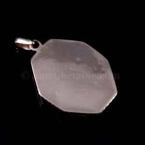 PA343 Pendentif Argent Massif Mantra Yeux de Bouddha – Image 4