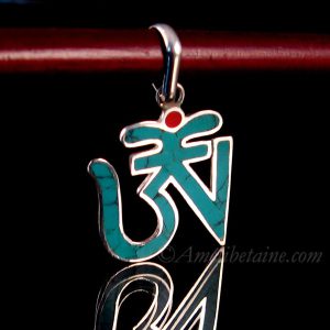 PA350 Pendentif Argent Massif Om – Image 2