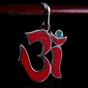 PA352 Pendentif Argent Massif Om – Image 2