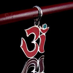 PA352 Pendentif Argent Massif Om – Image 3