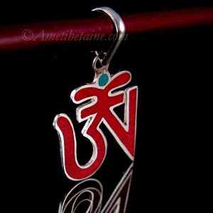 PA353 Pendentif Argent Massif Om – Image 3