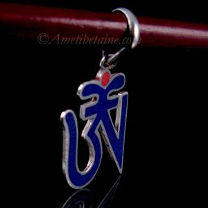 PA354 Pendentif Argent Massif Om – Image 2
