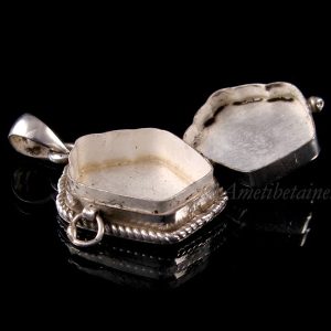 PA359 Pendentif Argent Massif Ghau Om – Image 10