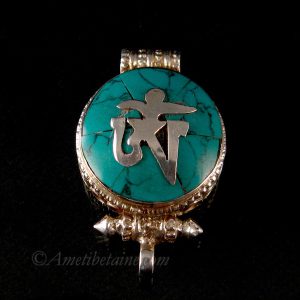 PA362 Pendentif Argent Massif Ghau Om – Image 6