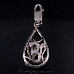 PA371 Pendentif Argent Massif Om – Image 2