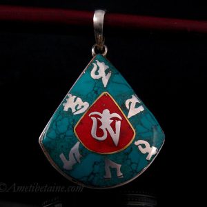 PA372 Pendentif Argent Massif OM Mantra – Image 2